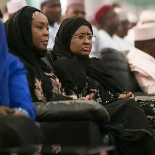 Photos: Aisha Buhari attends her first State House Ramadan Lecture in Abuja